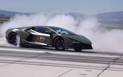 Five-year-old kid incredibly reaches 194mph in Lamborghini Revuelto