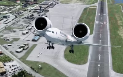 Man creates the world's biggest jet engine on Microsoft Flight Simulator to see what chaos it causes