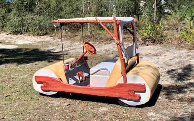 If you’re still not sold on EVs, this Flintstones Flintmobile might convince you