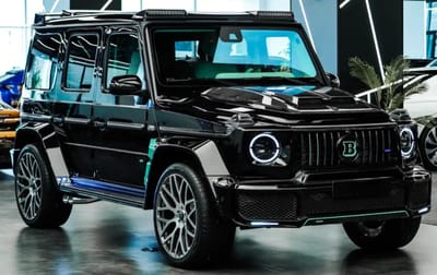 Floyd Mayweather bought a brand-new tuned G-Class but what’s in the passenger seat is taking focus