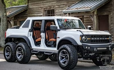 There’s now a custom 6-wheel Ford Bronco out there – and it’s a beast