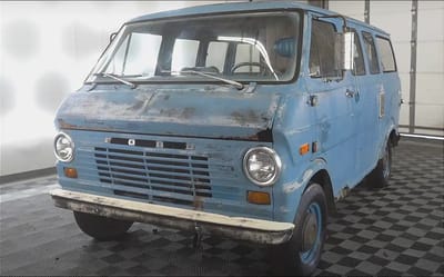 Detailers rescued Ford campervan from backyard and found something ‘they thought they would never find again’ inside