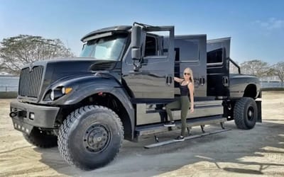 Pimped out Ford F-650 for $500,000 would be in the running for most driven car in the US if everyone was a millionaire