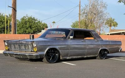 YouTuber takes risk to work out if Ford Galaxie with diesel engine can run on jet fuel