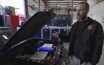 Georgia garage transforms 1990s Ford Mustang Foxbody into 'very special' EV