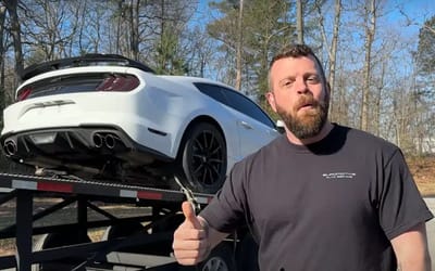 Man bought a damaged Ford Mustang GT for $15,000 and it turns out to be hiding a $20,000 surprise