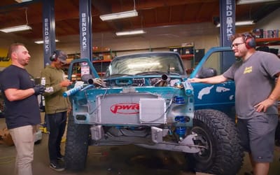 Americans put $50,000 engine in a $500 Ford Ranger for Mexico desert race