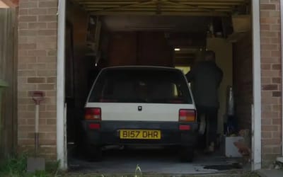 Forgotten MG Metro Turbo locked away for 33 years leaves man shocked as he tests to see if it still runs