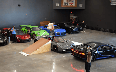 YouTuber in Michigan tries an ollie over a $3 million Pagani Huayra with surprising results