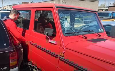 Illinois YouTuber rescues rare Mercedes G-Wagen that had been abandoned for 'well over' 10 years