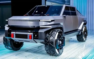 US man says the $41K Chinese Cybertruck knockoff is a more futuristic version of its Tesla counterpart
