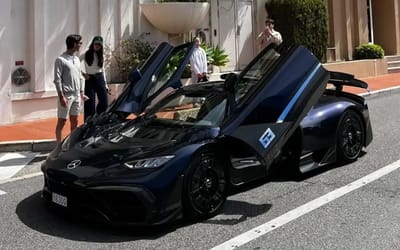 F1 star George Russell has Monaco’s newest head-turner, a $5 million Mercedes-AMG One