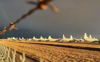 Guy finds the ‘greatest’ military junkyard on road trip with incredible collection of unique military vehicles