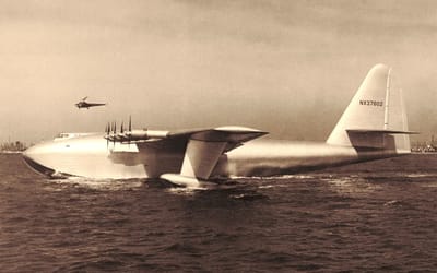 America's most ambitious aircraft was six times larger than anything in the sky and Howard Hughes only ever got it off the ground once
