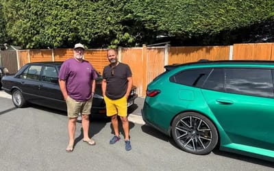 Chris Harris' stolen BMW he'd had 19 years found by Instagram follower before the police even started looking