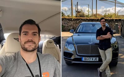 Henry Cavill has a 9-car collection that amounts to $1.7 million