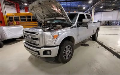 Michigan Ford F-350 Super Duty owner has unique way of recording the car's 1.3 million miles
