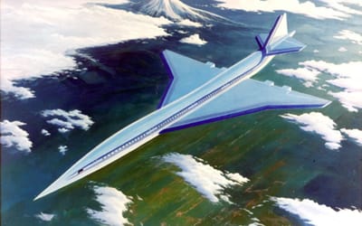 NASA spent nearly a decade secretly developing a 300-passenger supersonic jet faster than Concorde before quietly abandoning the entire program in 1999