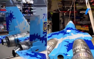 This homemade fighter jet can fly 350 km/h and cost $20,000 to build