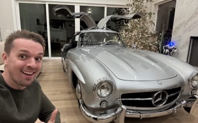 Kansas man finally bought his dream Mercedes 300SL and it immediately turned into a nightmare