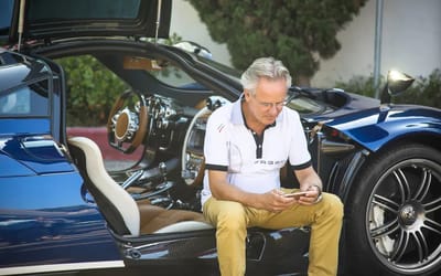 Pagani founder's $141 million personal car collection might be cooler than anything he sells