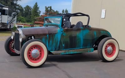 US man rescues 1929 Model A from uncle’s property and turns it into a gassed-up hot rod