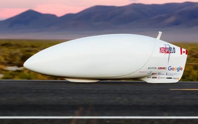 Eta bicycle car is the human-propelled ‘UFO’ reaching remarkable 89mph speeds