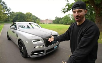 How Marcus Rashford responded to YouTuber spending $420K rebuilding his wrecked Rolls-Royce