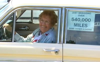 How this 90-year-old woman kept her car running for over 500,000 miles for free