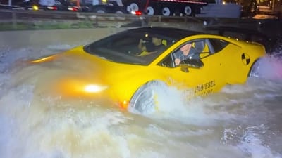 WhistlinDiesel travels to Florida to drive his Lamborghini Huracán through a hurricane in the ultimate test of its endurance