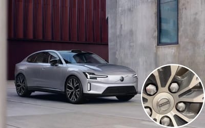 Mechanic servicing Volvo when she spots something unusual on the rims she needs the internet's help with