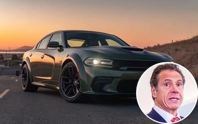 Andrew Cuomo keeps speeding in his Dodge Charger and getting tickets from speed cameras he had installed
