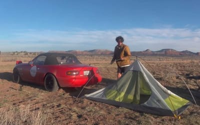Californian YouTuber reveals why he chose one of the tiniest cars available to make his permanent home
