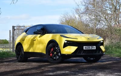 We got behind the wheel of the Lotus Eletre and it charges from 10-80% in 20 minutes while delivering supercar-level performance