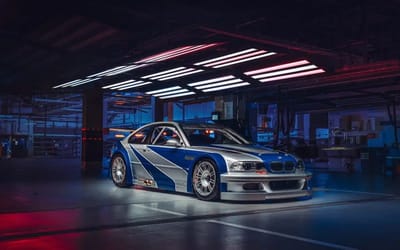 Iconic ‘Need for Speed: Most Wanted’ BMW M3 GTR has been created in real life