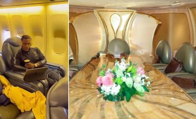 Soccer player gives tour inside insane $200m private jet