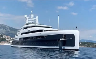 It costs $300,000 just to fill up the tank of this mega yacht