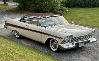 Incredibly preserved 1957 Plymouth Belvedere has only done 5,000 miles in the last 40 years