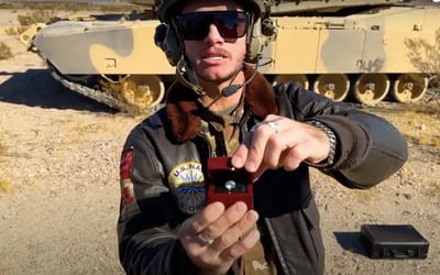 Indiana man sought the answer to one of life's most bizarre riddles: can you break a diamond with a tank?