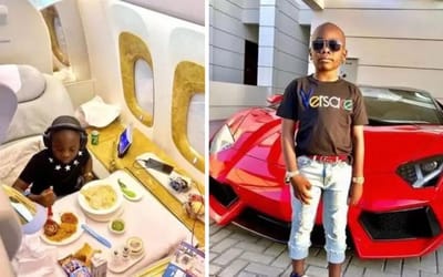 Inside the luxurious life of ‘world’s youngest billionaire’ who owns a Bentley, private jet, and mansion aged just 10