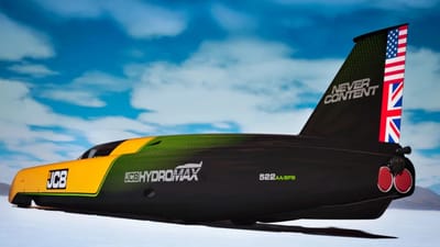 Man who broke the sound barrier on land is now driving a 1,600HP hydrogen vehicle in the hopes of breaking three world records
