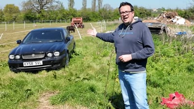 Man buys 2008 Jaguar X-Type Sport for $406 after it had been sitting abandoned for years and quickly wonders if he's made a mistake