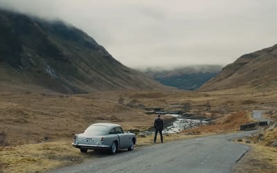 Brit hires an Aston Martin for the perfect James Bond–style picture, then ends up crashing a wedding shoot in the most brilliant way