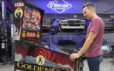 Kansas YouTuber swapped a James Bond pinball machine for 'immaculate' BMW 535i in 'weirdest trade ever'