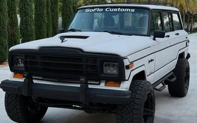 This Jeep Grand Wagoneer is more armor than car and packs a V8!