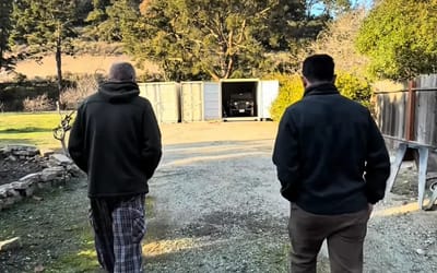 US Army Jeep found in California container unrestored with no dust and a radio that still works