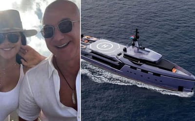 Jeff Bezos has a $75m ‘support yacht’ that accompanies his $500m ‘mega yacht’ as a floating garage