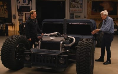Jay Leno drives Jeff Dunham’s modified 750HP military Humvee and gets a big surprise