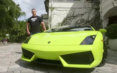 John Cena bought a fake Lamborghini 21 years ago and just last week he managed to start it