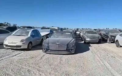 Man couldn’t understand why there was a $250,000 Bentley in a junkyard until he ran a background check and found the truth